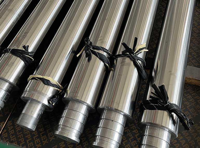 hollow chrome rod